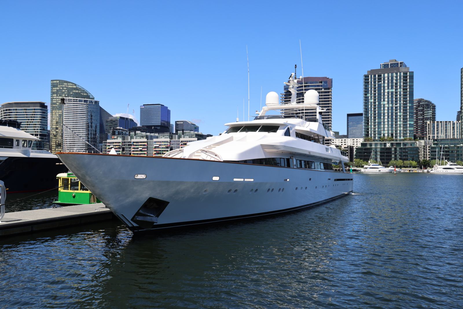 Luxury yacht marina in Cyprus